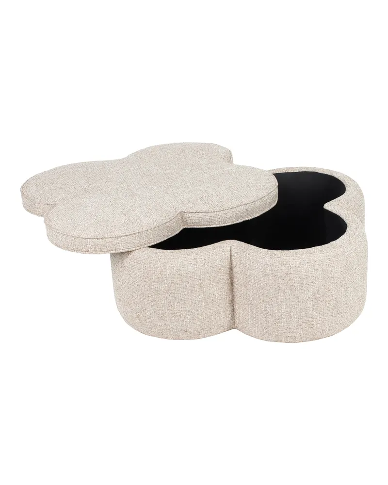 Pouf Corbeau, Sand tweed von Richmond Interiors, Produktansicht 3