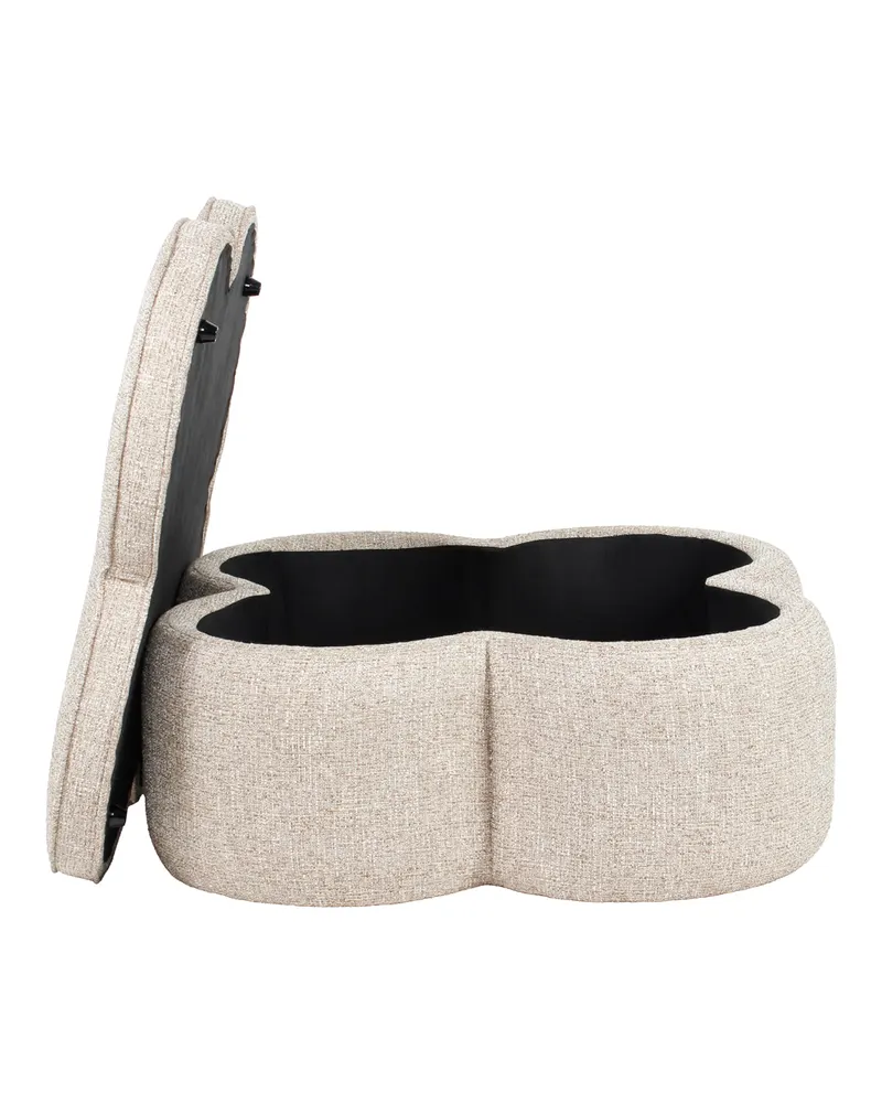 Pouf Corbeau, Sand tweed von Richmond Interiors, Produktansicht 4
