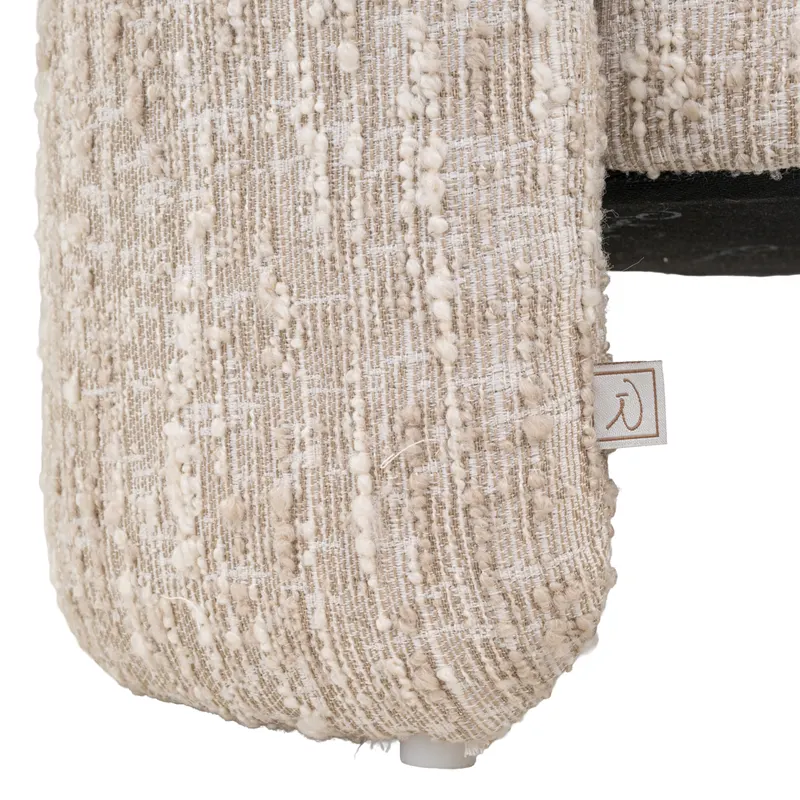 Pouf Cupid, Beige angora von Richmond Interiors, Produktansicht 5