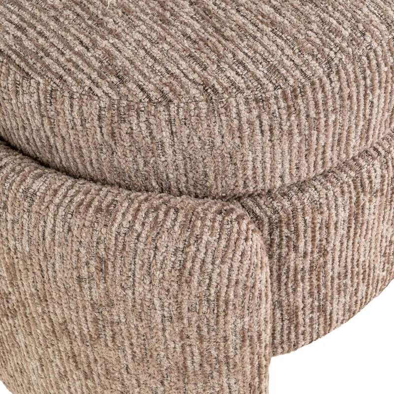 Pouf Cupid, Mocca linear von Richmond Interiors, Produktansicht 6