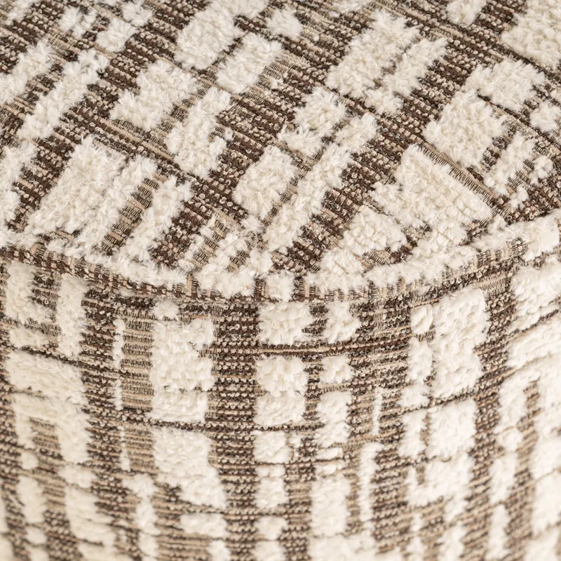 Pouf Lexie Creme von Richmond Interiors, Produktansicht 3