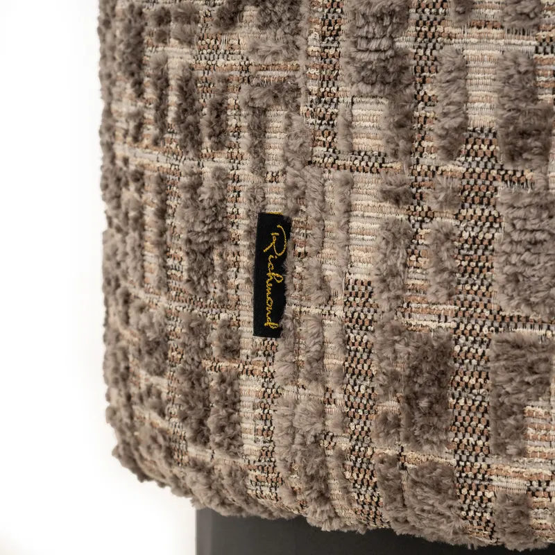 Pouf Lexie Greige von Richmond Interiors, Produktansicht 3
