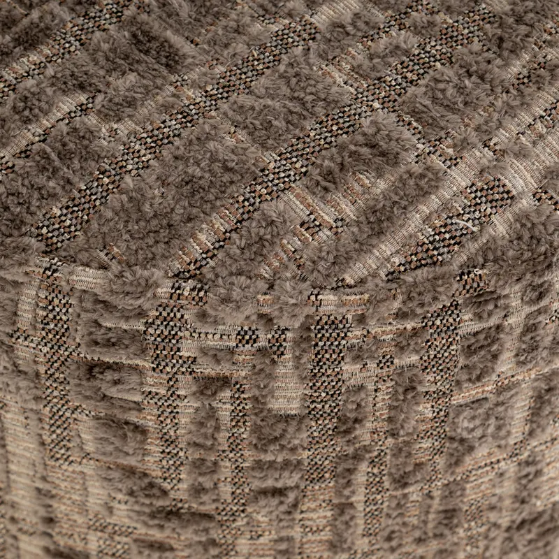 Pouf Lexie Greige von Richmond Interiors, Produktansicht 4