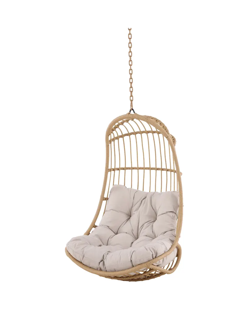 Pulau Hängesessel aus Rattan mit Kissen, Ansicht 8