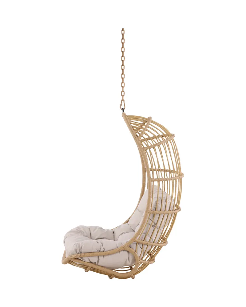 Pulau Hängesessel aus Rattan mit Kissen, Ansicht 10