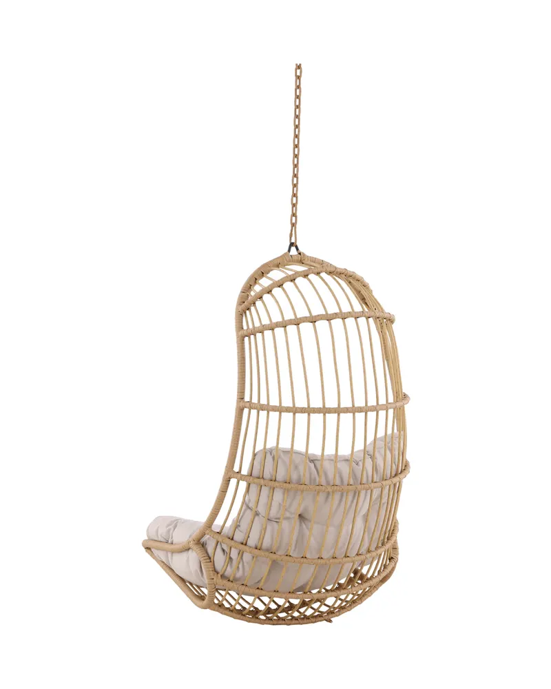 Pulau Hängesessel aus Rattan mit Kissen, Ansicht 12