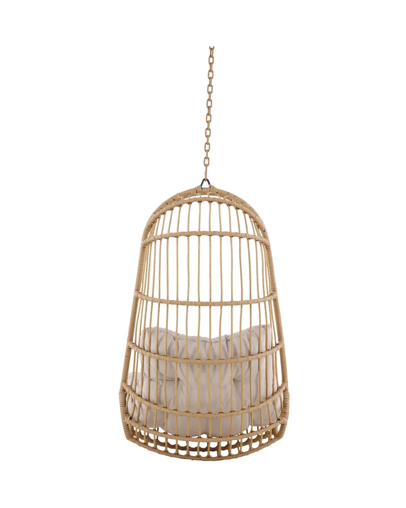 Pulau Hängesessel aus Rattan mit Kissen, Ansicht 13