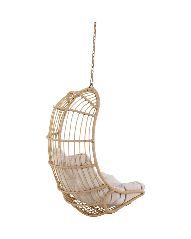 Pulau Hängesessel aus Rattan mit Kissen, Ansicht 15
