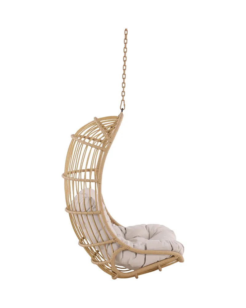 Pulau Hängesessel aus Rattan mit Kissen, Ansicht 3