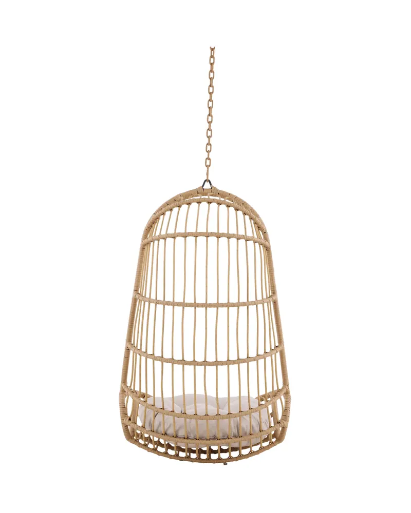 Pulau Hängesessel aus Rattan mit Kissen, Ansicht 4