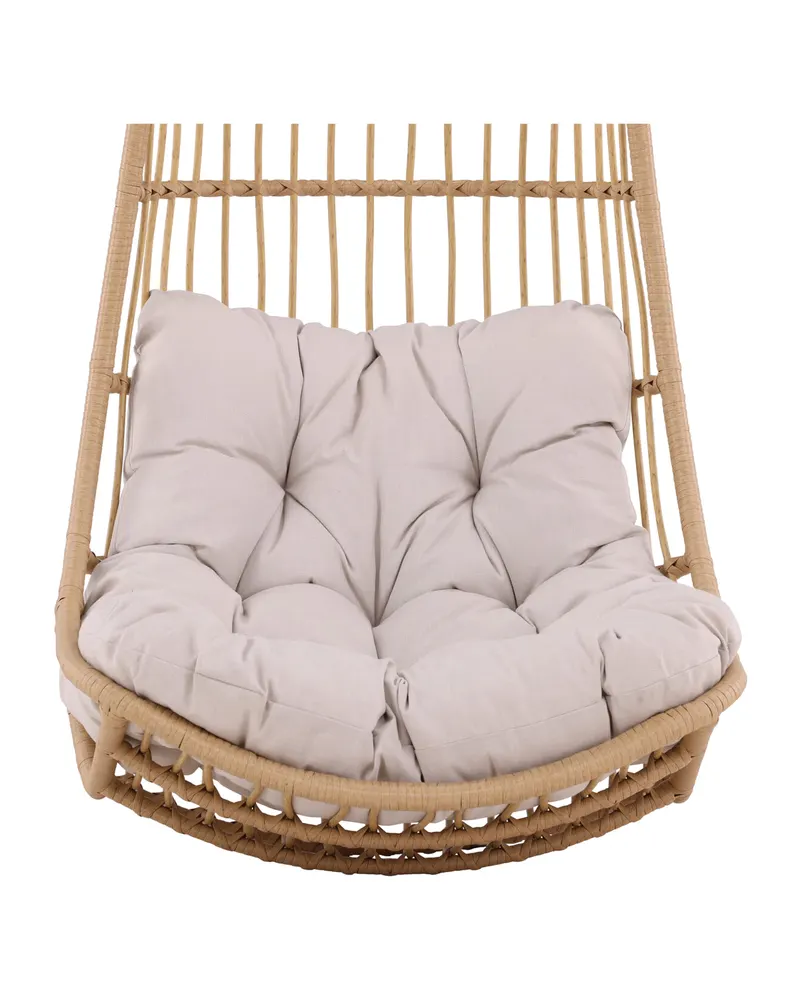 Pulau Hängesessel aus Rattan mit Kissen, Ansicht 5
