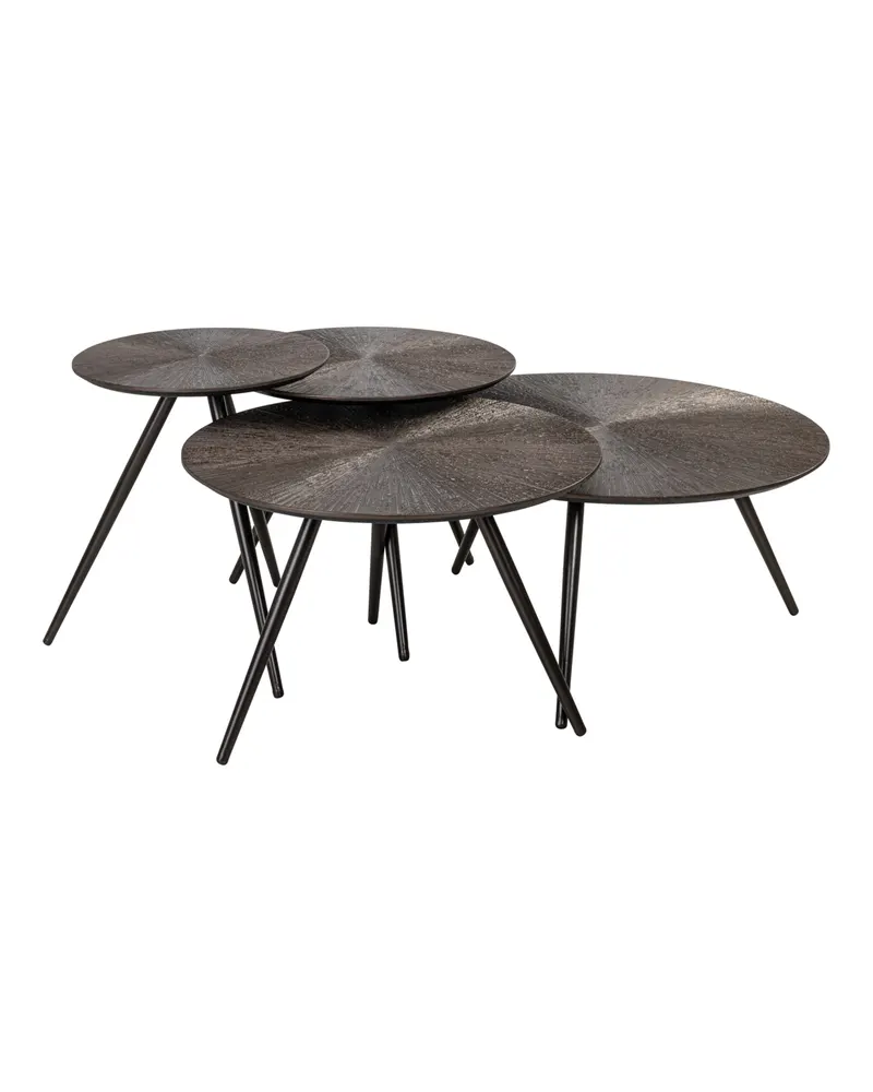 Quadra Couchtisch-Set, Brunzae von Richmond Interiors