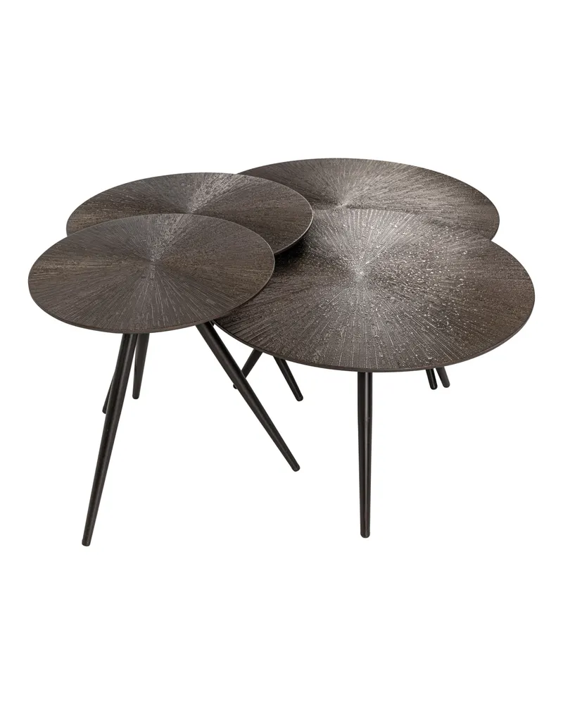 Quadra Couchtisch-Set, Brunzae von Richmond Interiors, Produktansicht 2