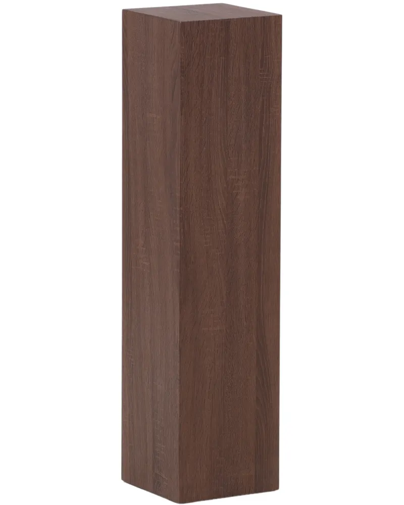 Ramsvik hoher Beistelltisch in Säulenform in 23 × 23 cm, Braun, Ansicht 12