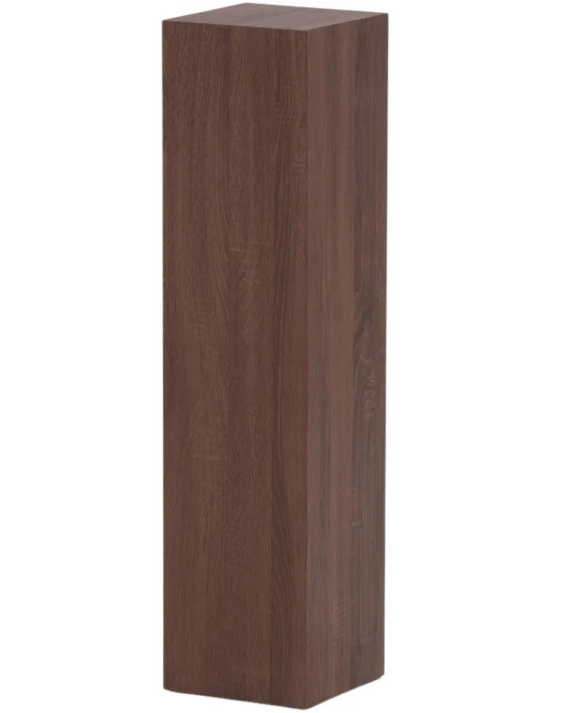 Ramsvik hoher Beistelltisch in Säulenform in 23 × 23 cm, Braun, Ansicht 4