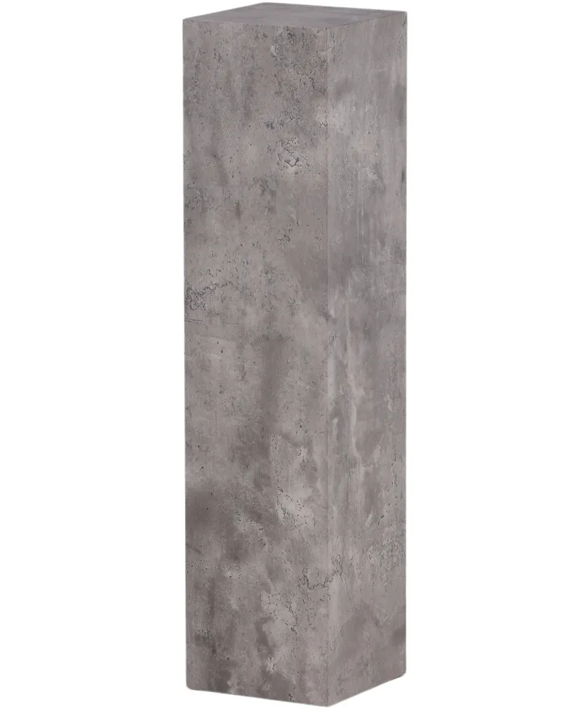 Ramsvik hoher Beistelltisch in Säulenform in 23 × 23 cm, Grau, Ansicht 10