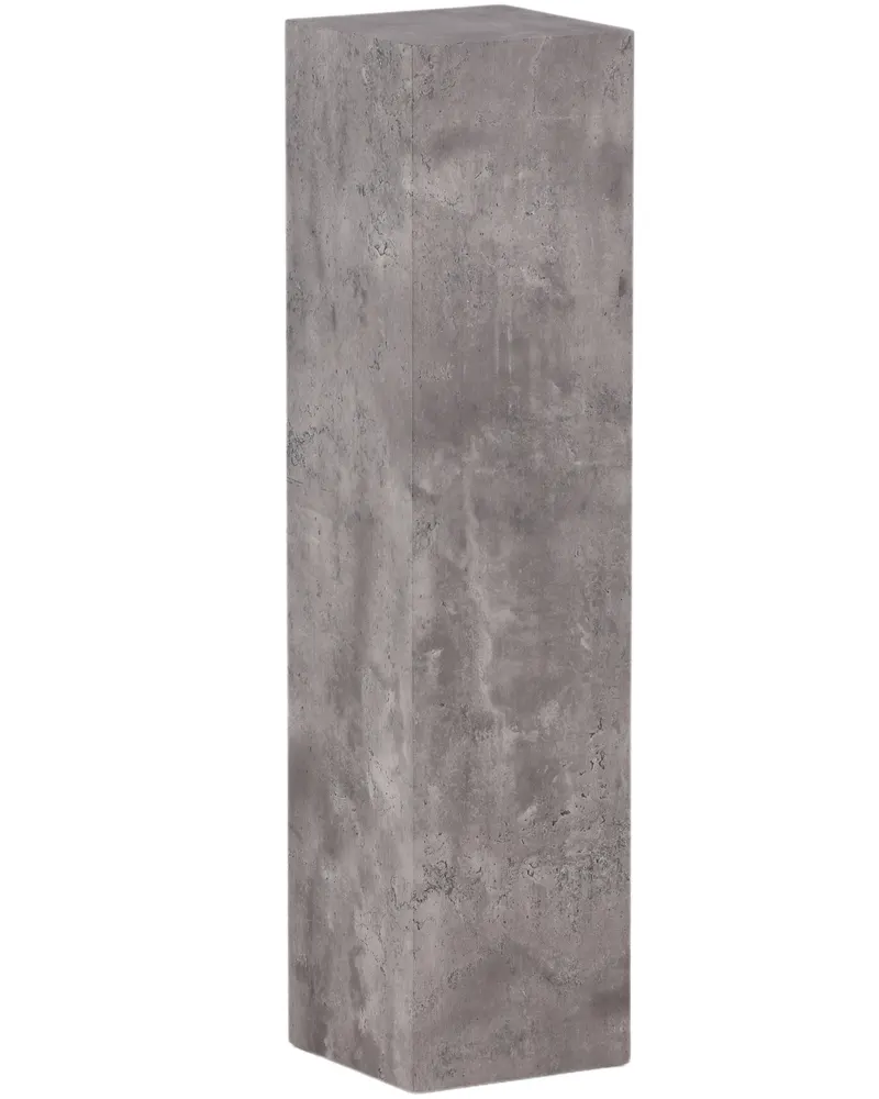 Ramsvik hoher Beistelltisch in Säulenform in 23 × 23 cm, Grau, Ansicht 11