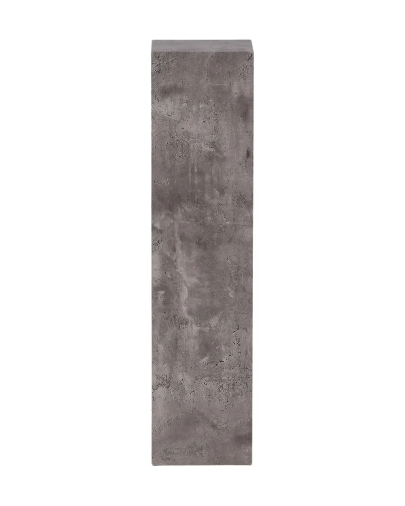 Ramsvik hoher Beistelltisch in Säulenform in 23 × 23 cm, Grau, Ansicht 2
