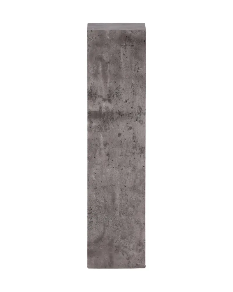 Ramsvik hoher Beistelltisch in Säulenform in 23 × 23 cm, Grau, Ansicht 3