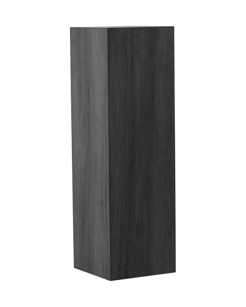 Ramsvik hoher Beistelltisch in Säulenform in 40 × 40 cm, Schwarz, Ansicht 9