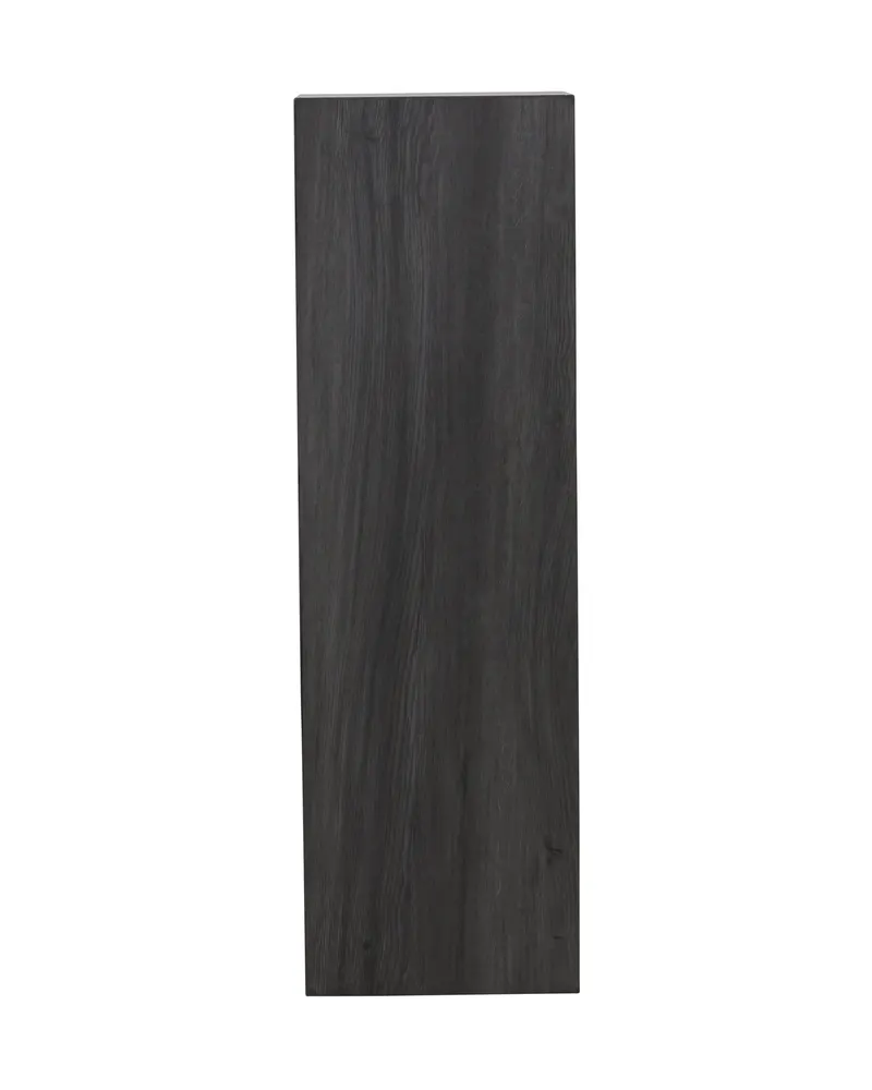 Ramsvik hoher Beistelltisch in Säulenform in 40 × 40 cm, Schwarz, Ansicht 10