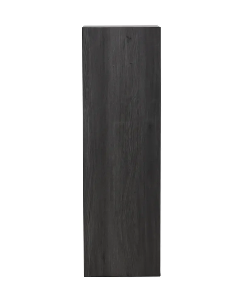 Ramsvik hoher Beistelltisch in Säulenform in 40 × 40 cm, Schwarz, Ansicht 4