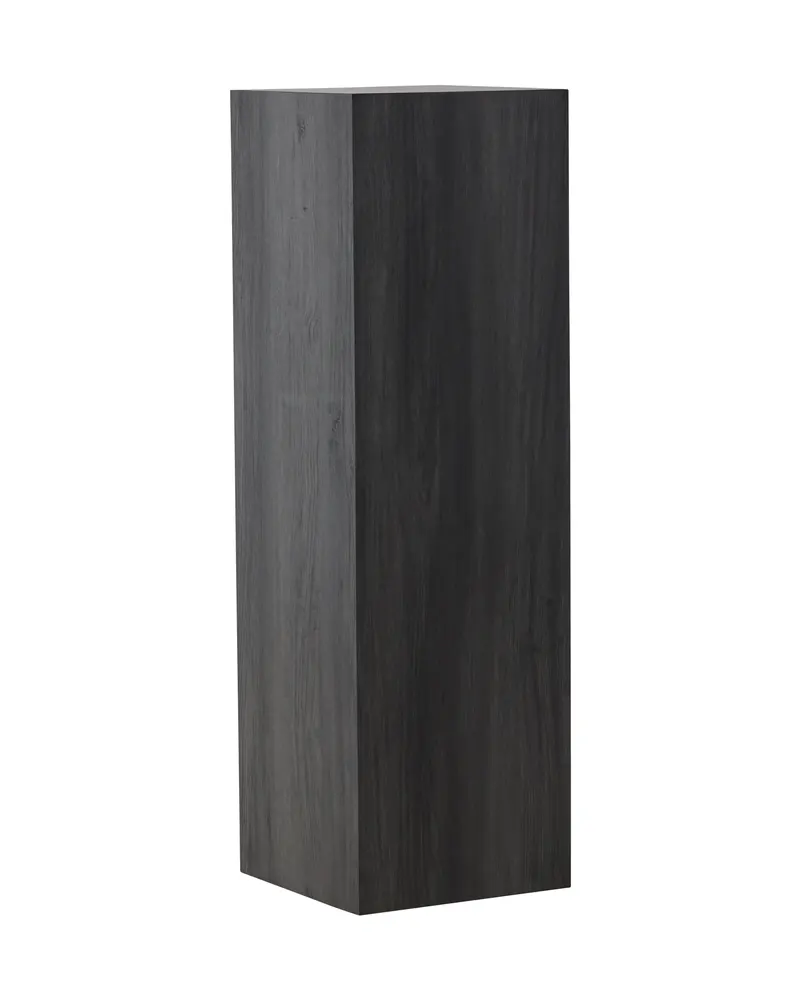 Ramsvik hoher Beistelltisch in Säulenform in 40 × 40 cm, Schwarz, Ansicht 6