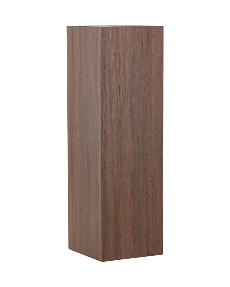 Ramsvik hoher Beistelltisch in Säulenform in 40 × 40 cm, Braun, Ansicht 1