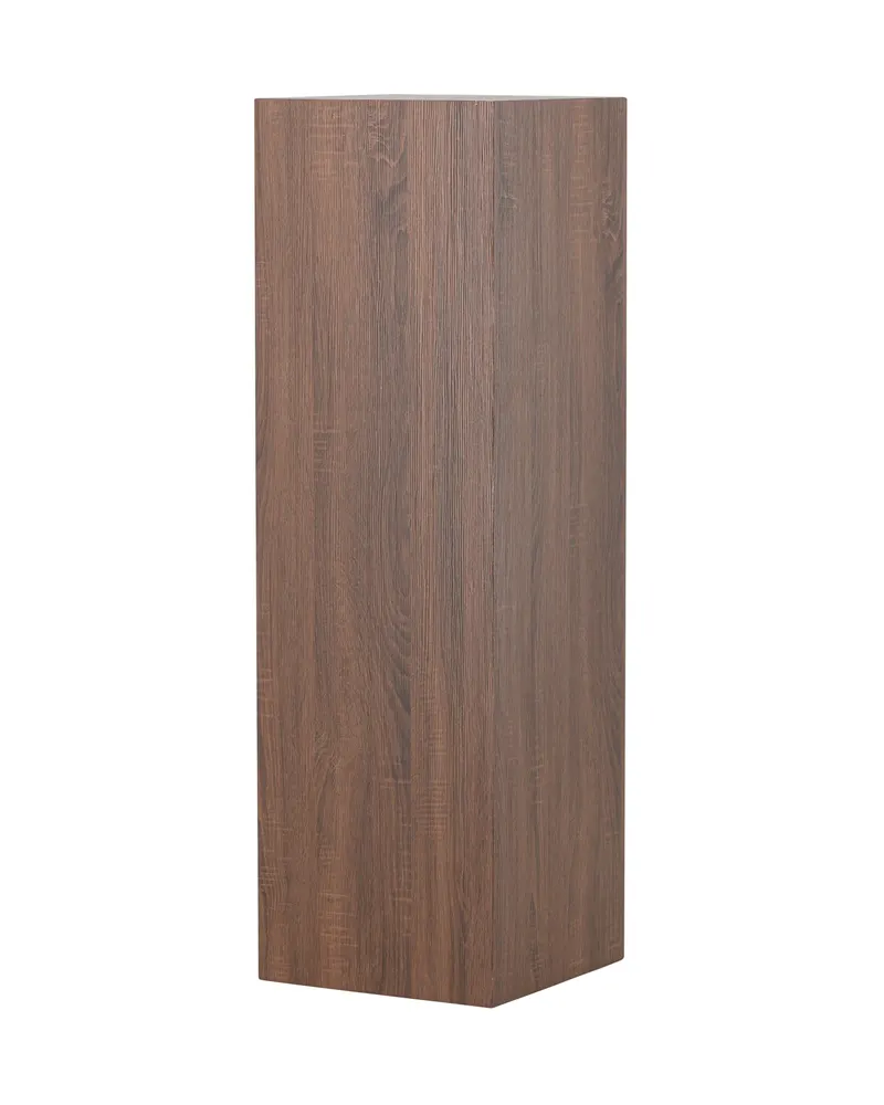 Ramsvik hoher Beistelltisch in Säulenform in 40 × 40 cm, Braun, Ansicht 8