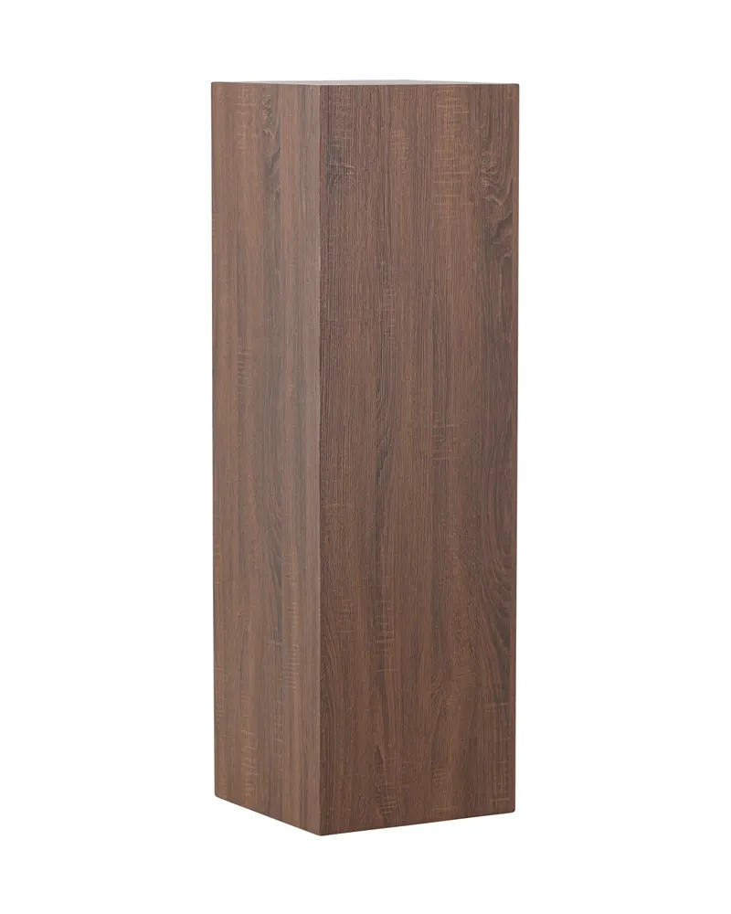 Ramsvik hoher Beistelltisch in Säulenform in 40 × 40 cm, Braun, Ansicht 9