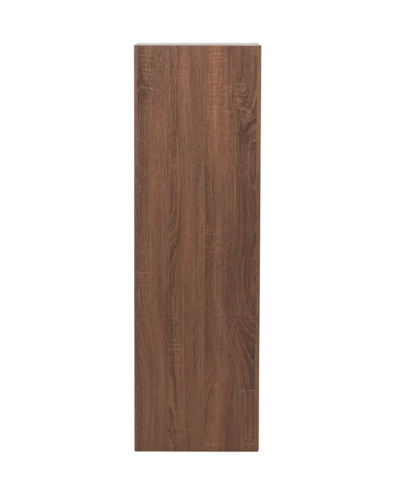 Ramsvik hoher Beistelltisch in Säulenform in 40 × 40 cm, Braun, Ansicht 10