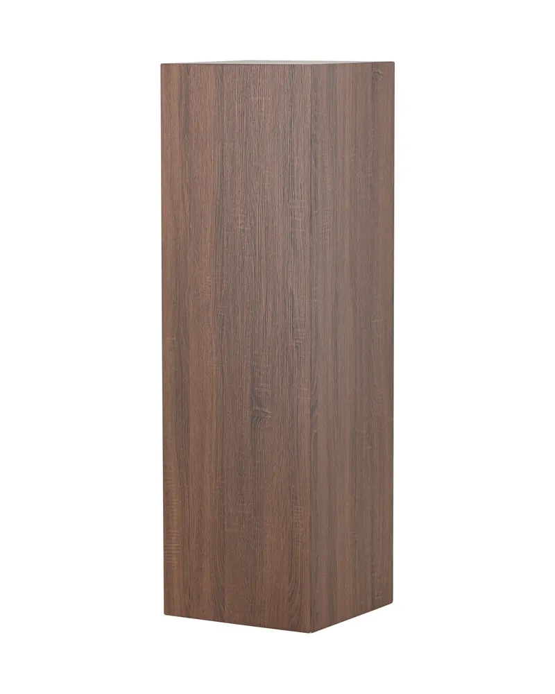 Ramsvik hoher Beistelltisch in Säulenform in 40 × 40 cm, Braun, Ansicht 2