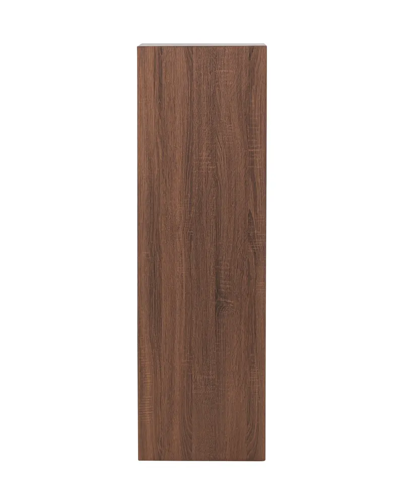 Ramsvik hoher Beistelltisch in Säulenform in 40 × 40 cm, Braun, Ansicht 3