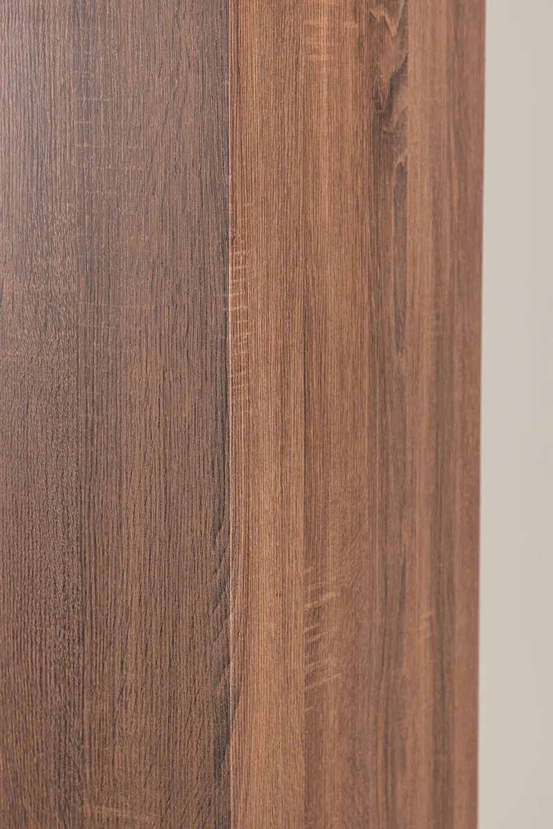 Ramsvik hoher Beistelltisch in Säulenform in 40 × 40 cm, Braun, im Wohnraum, Ansicht 3