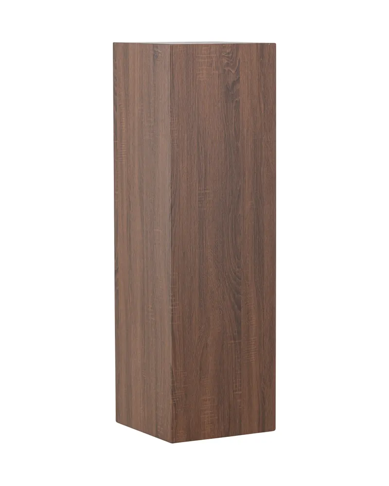 Ramsvik hoher Beistelltisch in Säulenform in 40 × 40 cm, Braun, Ansicht 6
