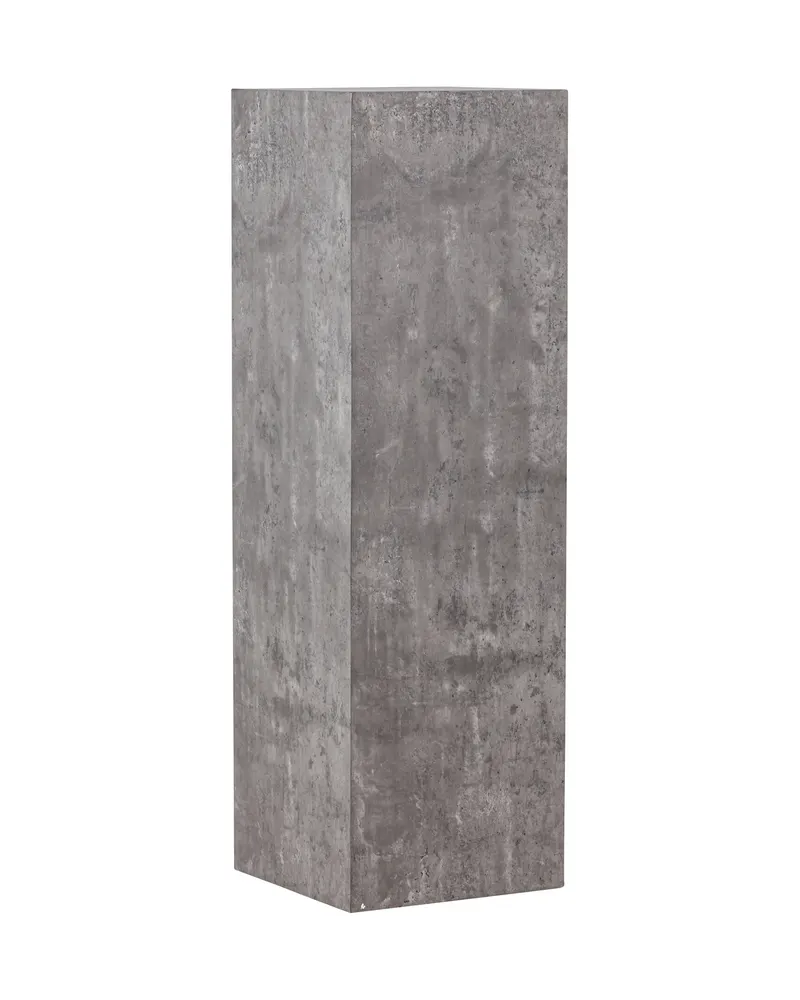 Ramsvik hoher Beistelltisch in Säulenform in 40 × 40 cm, Grau, Ansicht 12