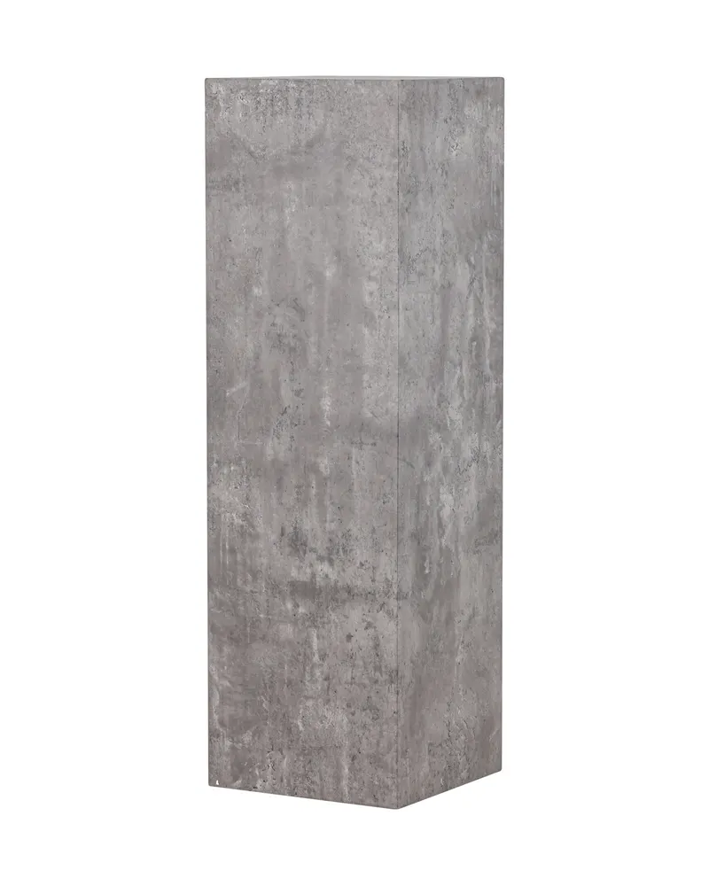 Ramsvik hoher Beistelltisch in Säulenform in 40 × 40 cm, Grau, Ansicht 2