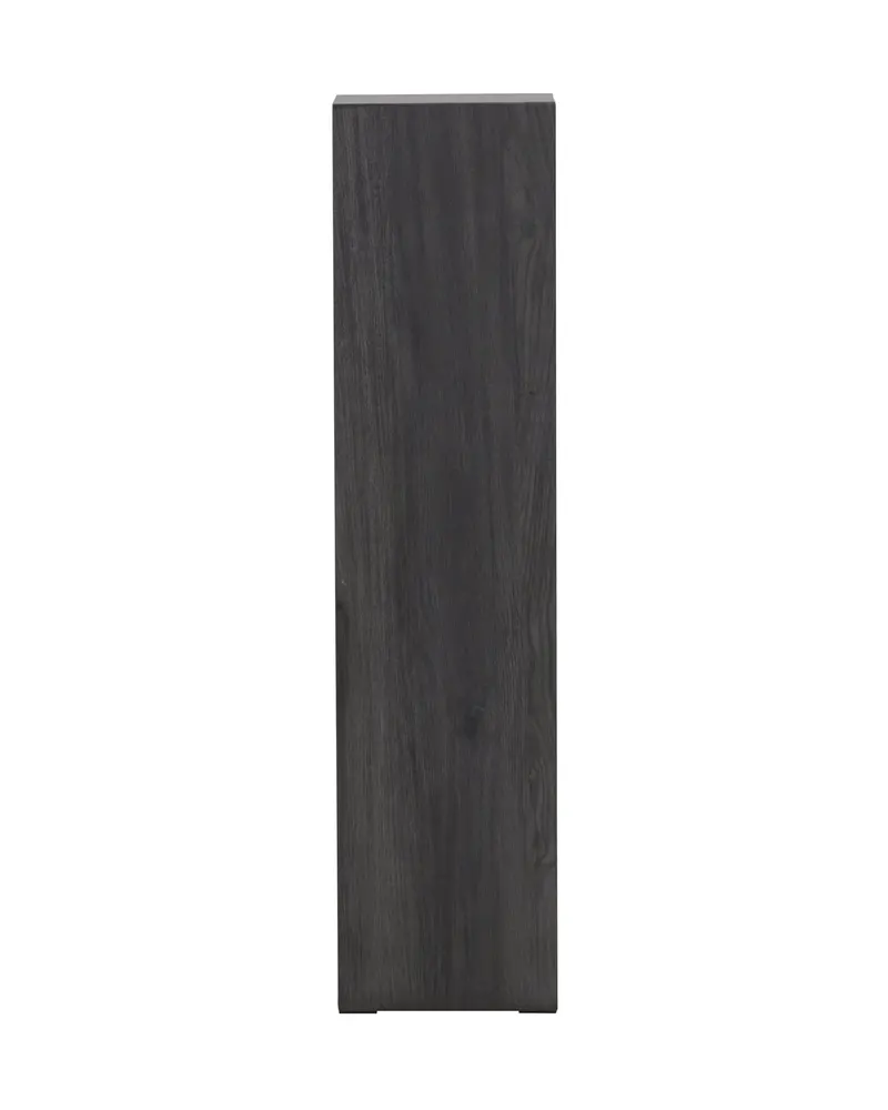 Ramsvik hoher Beistelltisch in Säulenform in 23 × 23 cm, Schwarz, Ansicht 6
