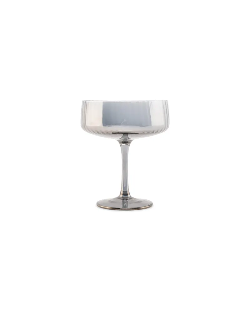 Ray Champagnerglas, auch als Coupe, in vier Farben, Coupe Rauchglas