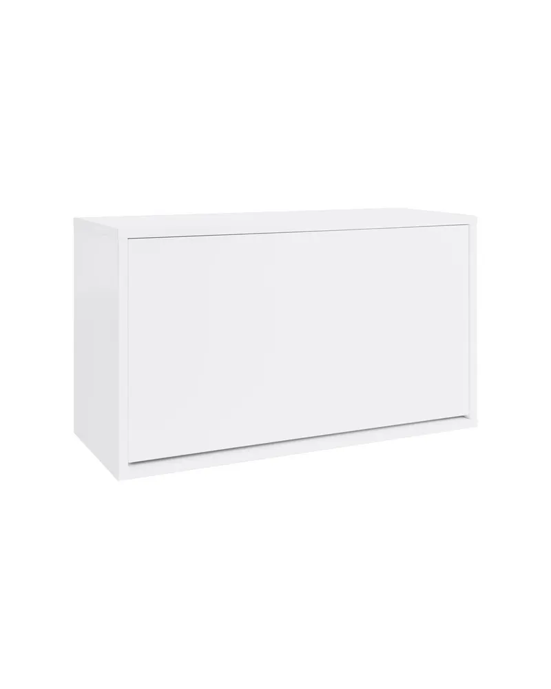 ReCollector Schuhkipper Shoe Box aus melaminbeschichteter Spanplatte, Brillantweiß, 70 × 40 × 30 cm (B × H × T), Ansicht 1