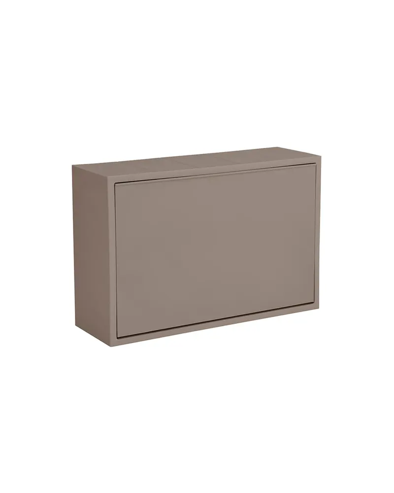 Wand-Aufbewahrungsbox Mini ReCollector aus recyceltem PP, Braun (Fungi Brown), 30 × 20 × 10 cm, Ansicht 4