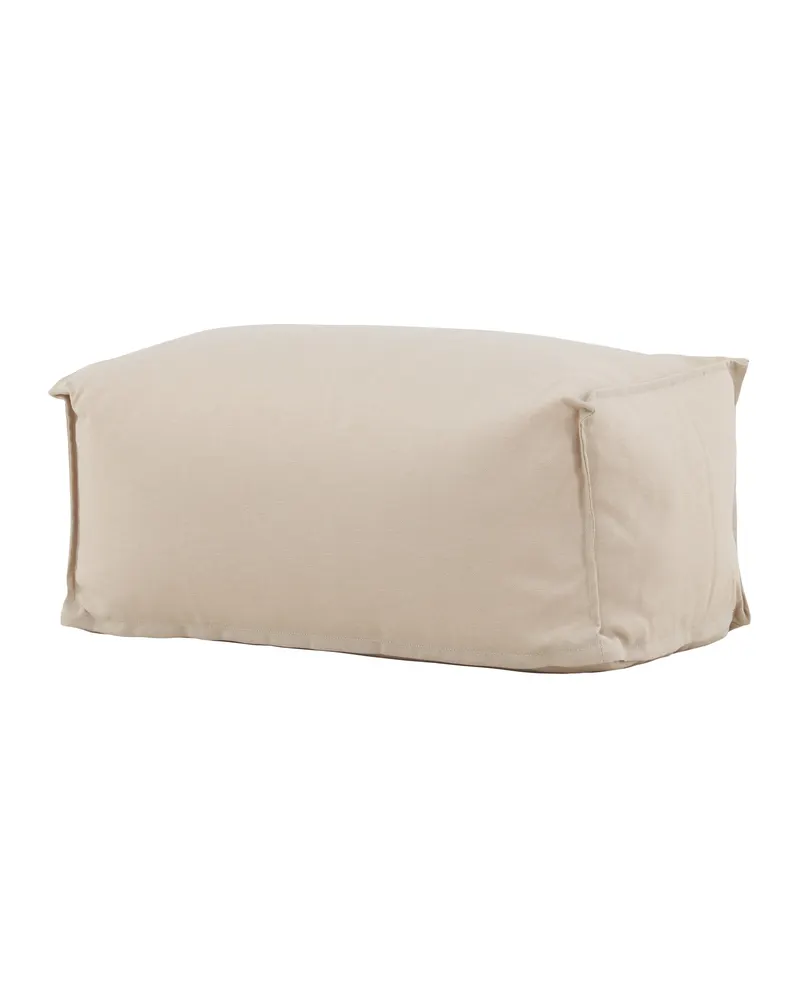 Redang Outdoor-Hocker aus Olefin, 75 × 40 cm, 33 cm hoch