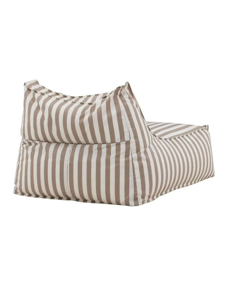 Redang Outdoor-Loungesessel im Sitzsack-Stil in Weiß, Gestell Beige, Olefin, Ansicht 9