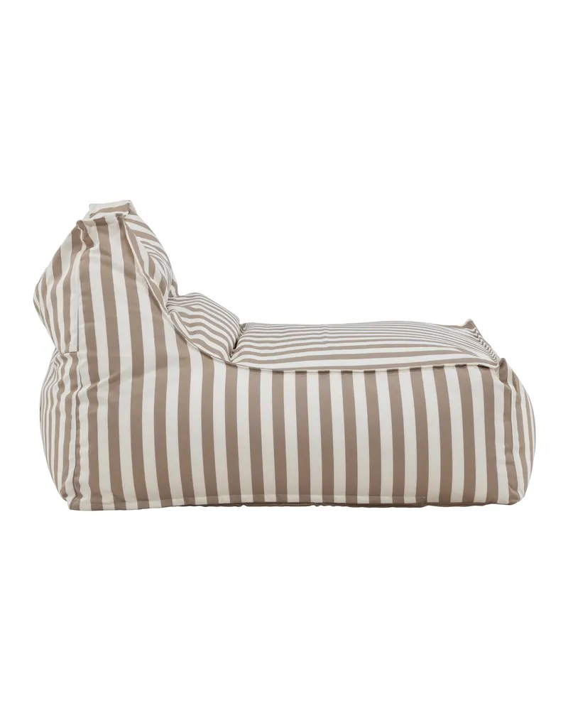 Redang Outdoor-Loungesessel im Sitzsack-Stil in Weiß, Gestell Beige, Olefin, Ansicht 11