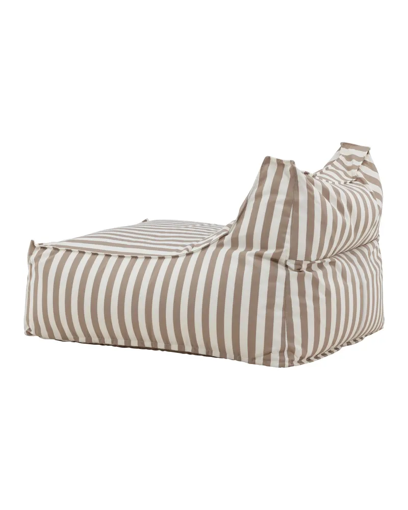 Redang Outdoor-Loungesessel im Sitzsack-Stil in Weiß, Gestell Beige, Olefin, Ansicht 7