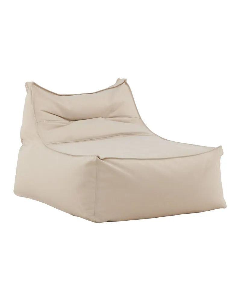 Redang Outdoor-Loungesessel im Sitzsack-Stil in Beige, Olefin, Ansicht 3