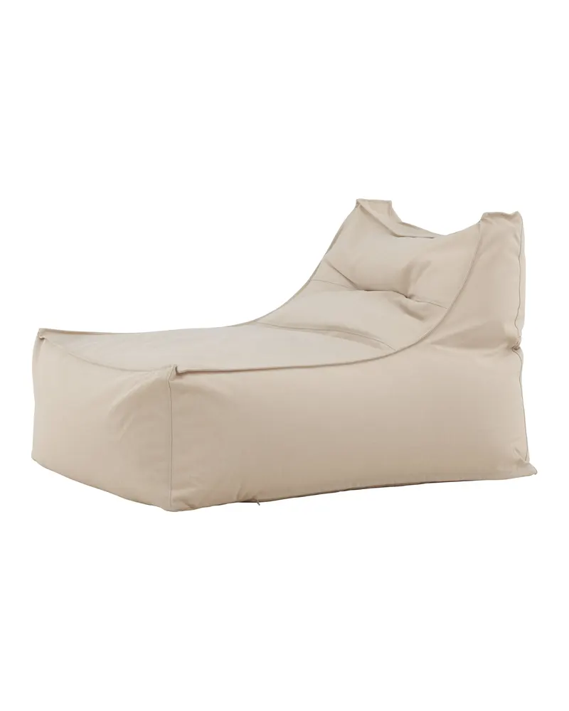 Redang Outdoor-Loungesessel im Sitzsack-Stil in Beige, Olefin, Ansicht 6