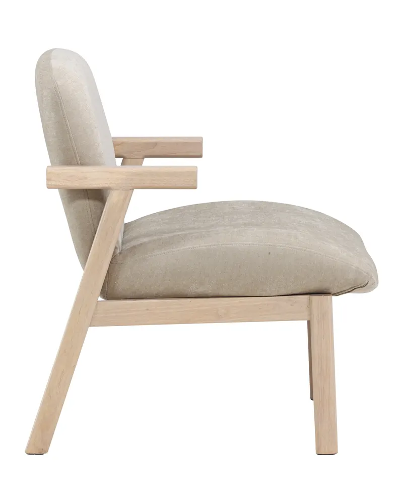 Rile Sessel mit Holzgestell, Ansicht 4
