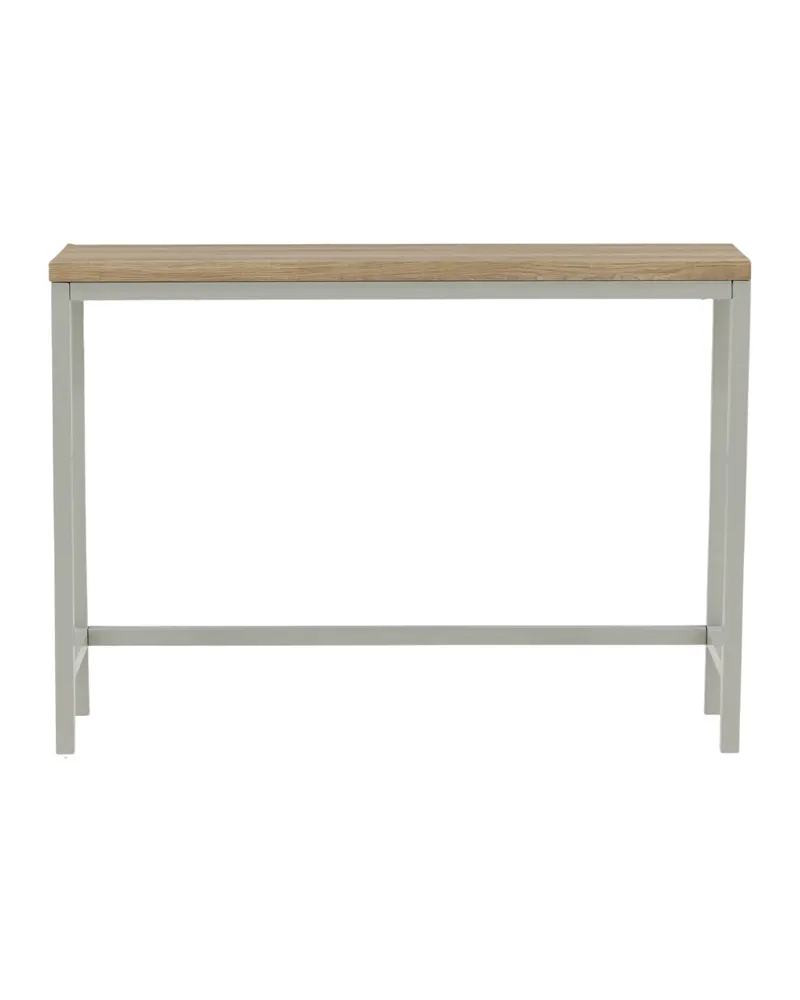 Rise schmaler Beistelltisch mit Stahlgestell und MDF-Platte