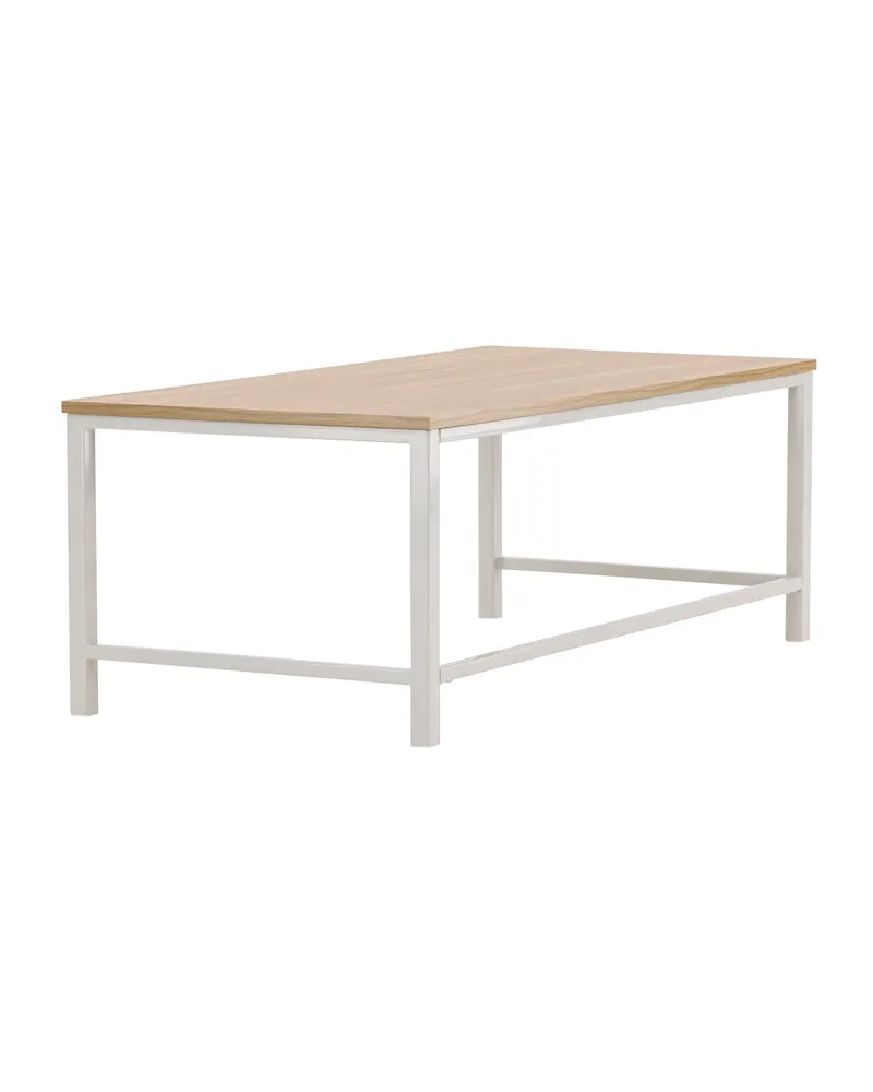 Rise rechteckiger Couchtisch 120 × 60 cm mit Stahlgestell, Ansicht 6